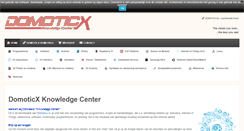 Desktop Screenshot of domoticx.com